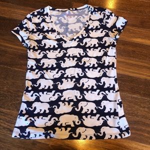 Lilly Pulitzer Elephant Top